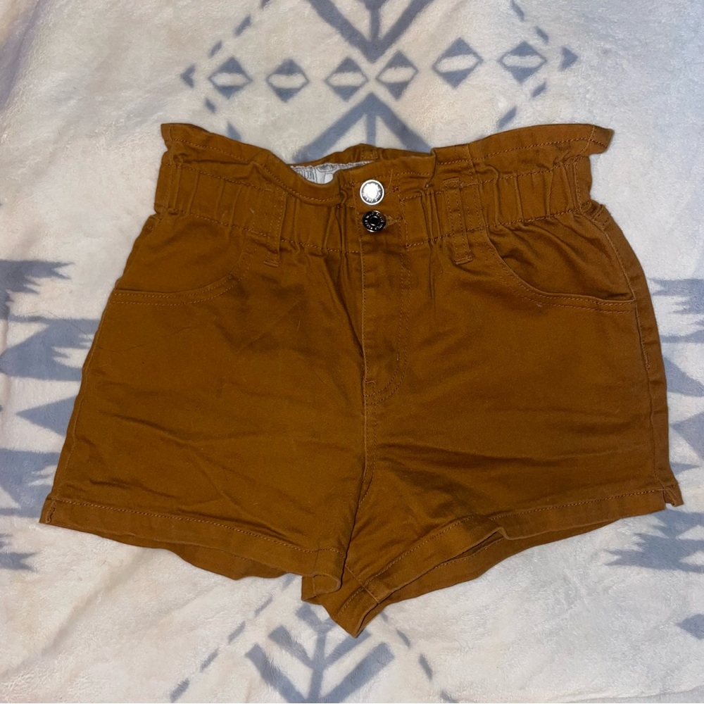 Wild Fable High Waist Brown Shorts